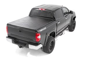 Toyota Tundra Soft Tri-Fold Bed Cover - Rough Country - Tri-Fold - '07-'24